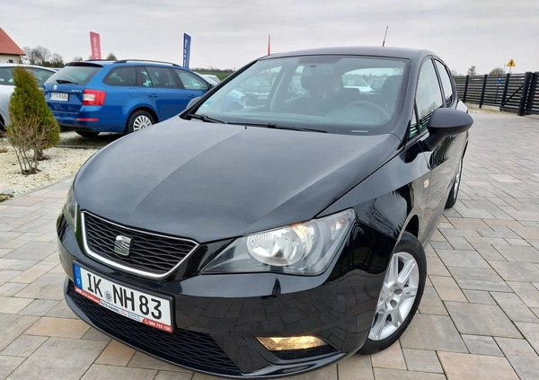 Seat Ibiza cena 22999 przebieg: 142000, rok produkcji 2012 z Białobrzegi małe 781